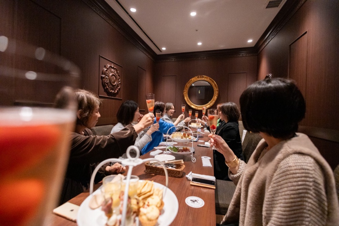 YON組 お茶会の様子